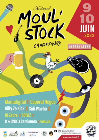 CHARRON - Agent de parking FESTIVAL MOUL'STOCK des 9 et 10 juin 2023.